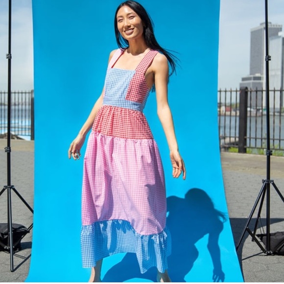 Rachel Antonoff Dresses & Skirts - Rachel Antonoff Hannah Pinafore Dress In Picnic Gingham